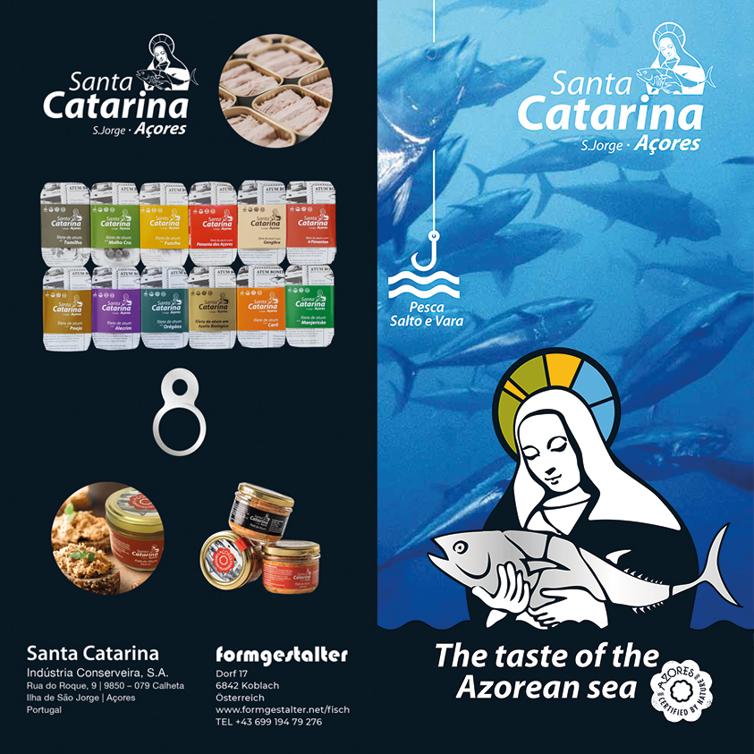 Thunfisch von Hand mit Route gefangen, Delfinfrei Azoren Qulitätssiegel